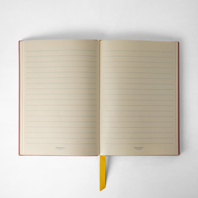 Serapian Notebook in evoluzione leather pink I Più Venduti
