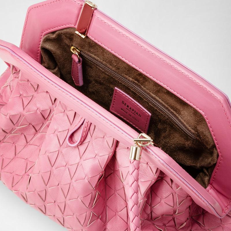Serapian Secret clutch bag in mosaico petal Offerte