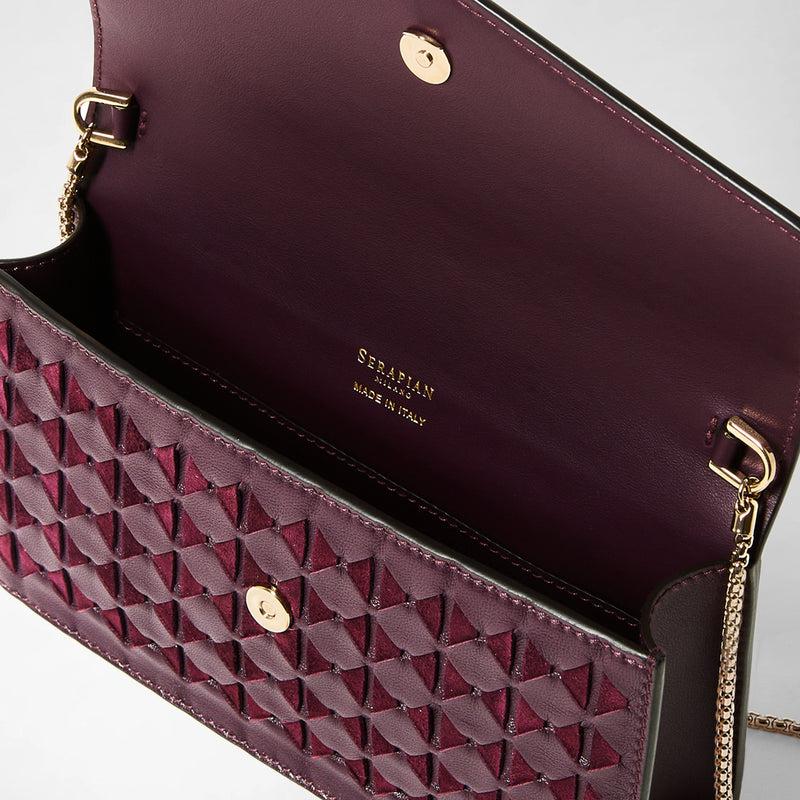 Serapian CLUTCH CON CATENA IN MOSAICO Super Saving Price