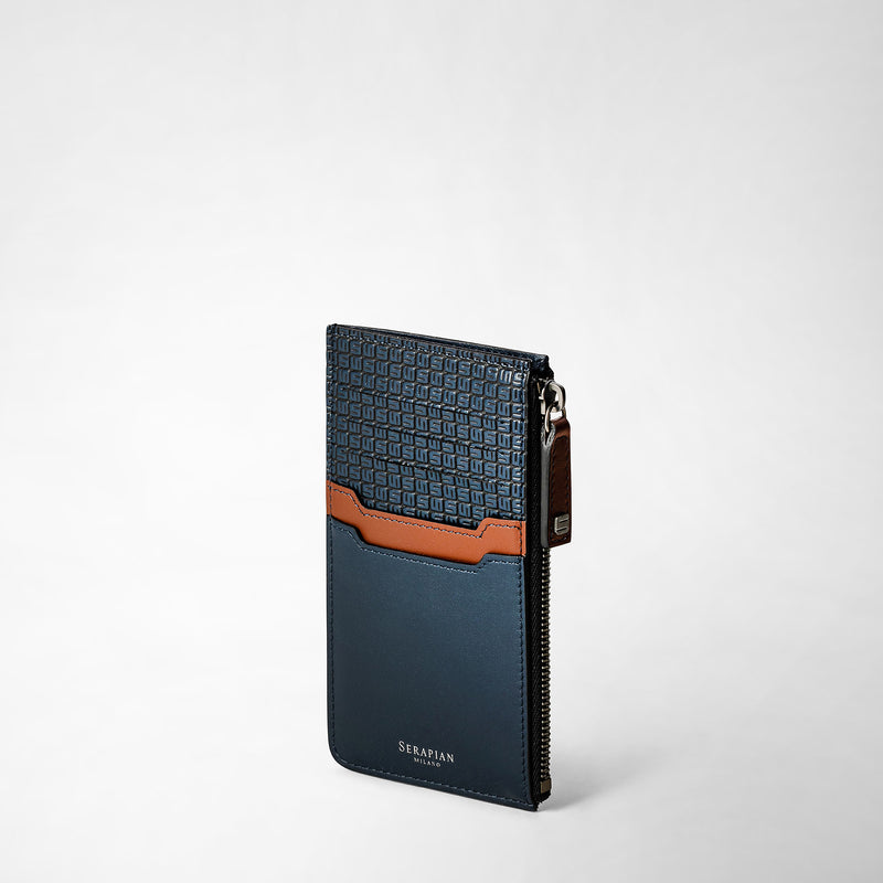 Serapian PORTACARTE CON ZIP IN STEPAN 72 Super Saving Price