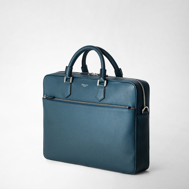 Serapian BORSA BUSINESS SLIM IN PELLE CACHEMIRE ACQUISTA ORA
