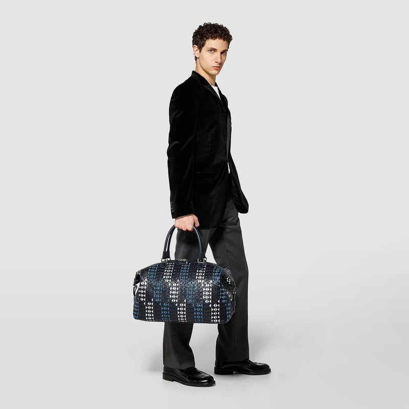 Serapian BORSA BUSINESS SLIM IN MOSAICO MESTIERI D'ARTE Promozione temporanea