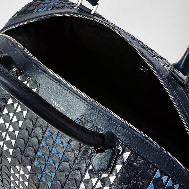 Serapian BORSA BUSINESS SLIM IN MOSAICO MESTIERI D'ARTE Promozione temporanea