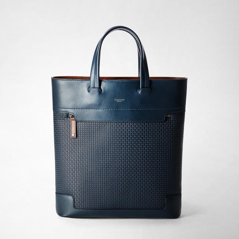 Serapian TOTE BAG VERTICALE IN STEPAN 72 Fino al 65% di sconto