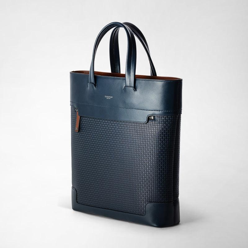Serapian TOTE BAG VERTICALE IN STEPAN 72 Fino al 65% di sconto