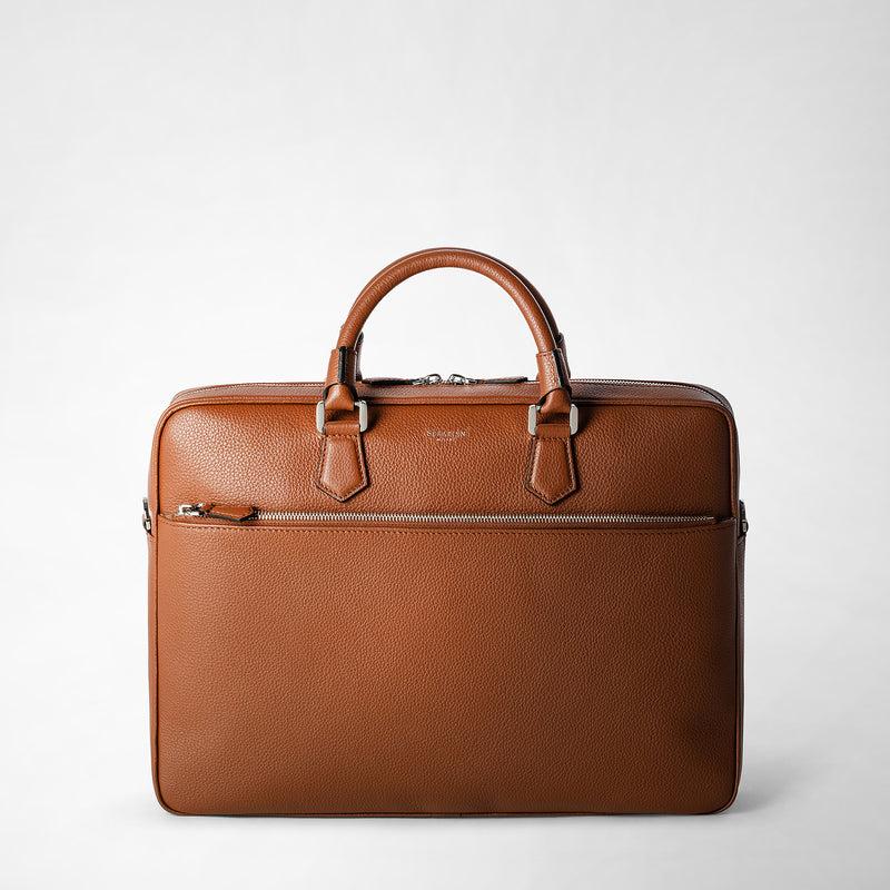 Serapian BORSA BUSINESS SLIM IN PELLE CACHEMIRE Solo un giorno rimasto