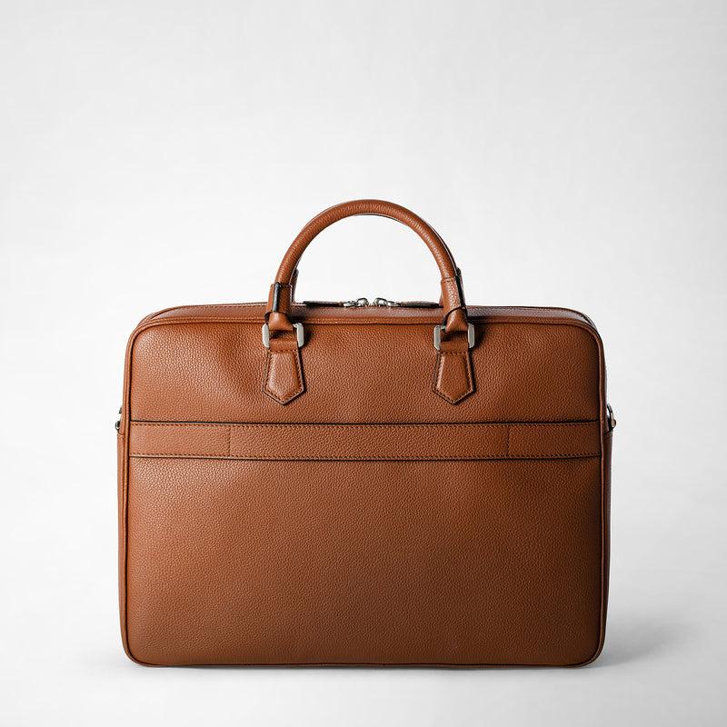 Serapian BORSA BUSINESS SLIM IN PELLE CACHEMIRE Solo un giorno rimasto
