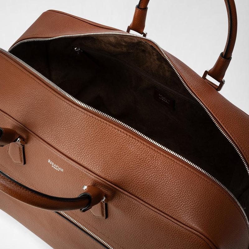 Serapian WEEKENDER MEDIA IN PELLE CACHEMIRE 50% di sconto con spedizione gratuita