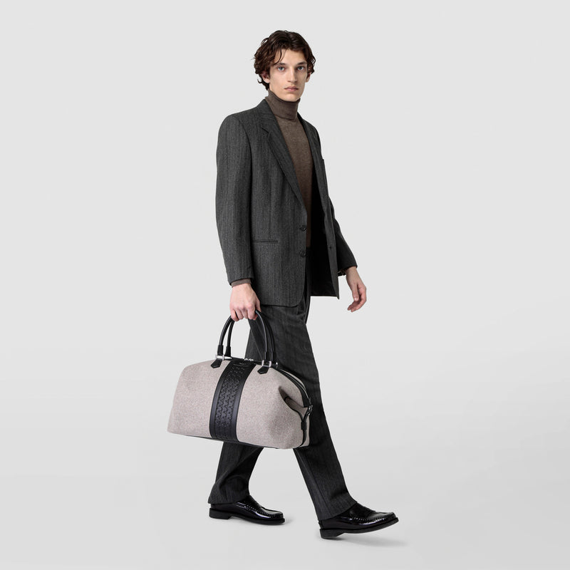 Serapian BORSA DA VIAGGIO IN LANA E MOSAICO Sottocosto