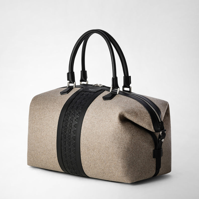 Serapian BORSA DA VIAGGIO IN LANA E MOSAICO Sottocosto