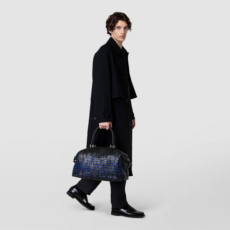 Serapian BORSA BUSINESS SLIM IN MOSAICO MESTIERI D'ARTE Presa