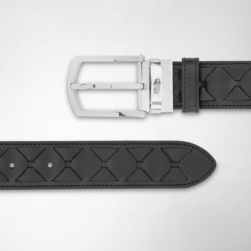Serapian Belt in mosaico black Saldi