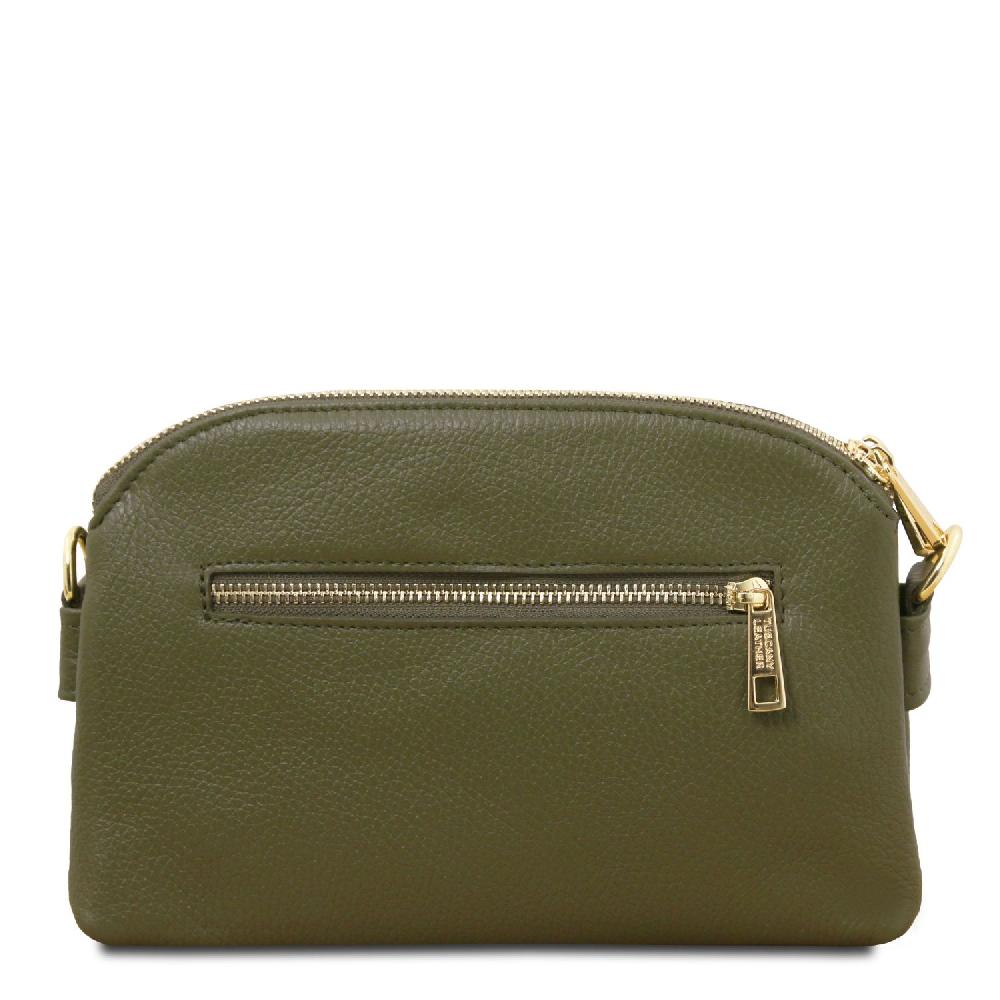 Tuscany Leather Umhängetasche aus Weichem Leder Qualità Garantita