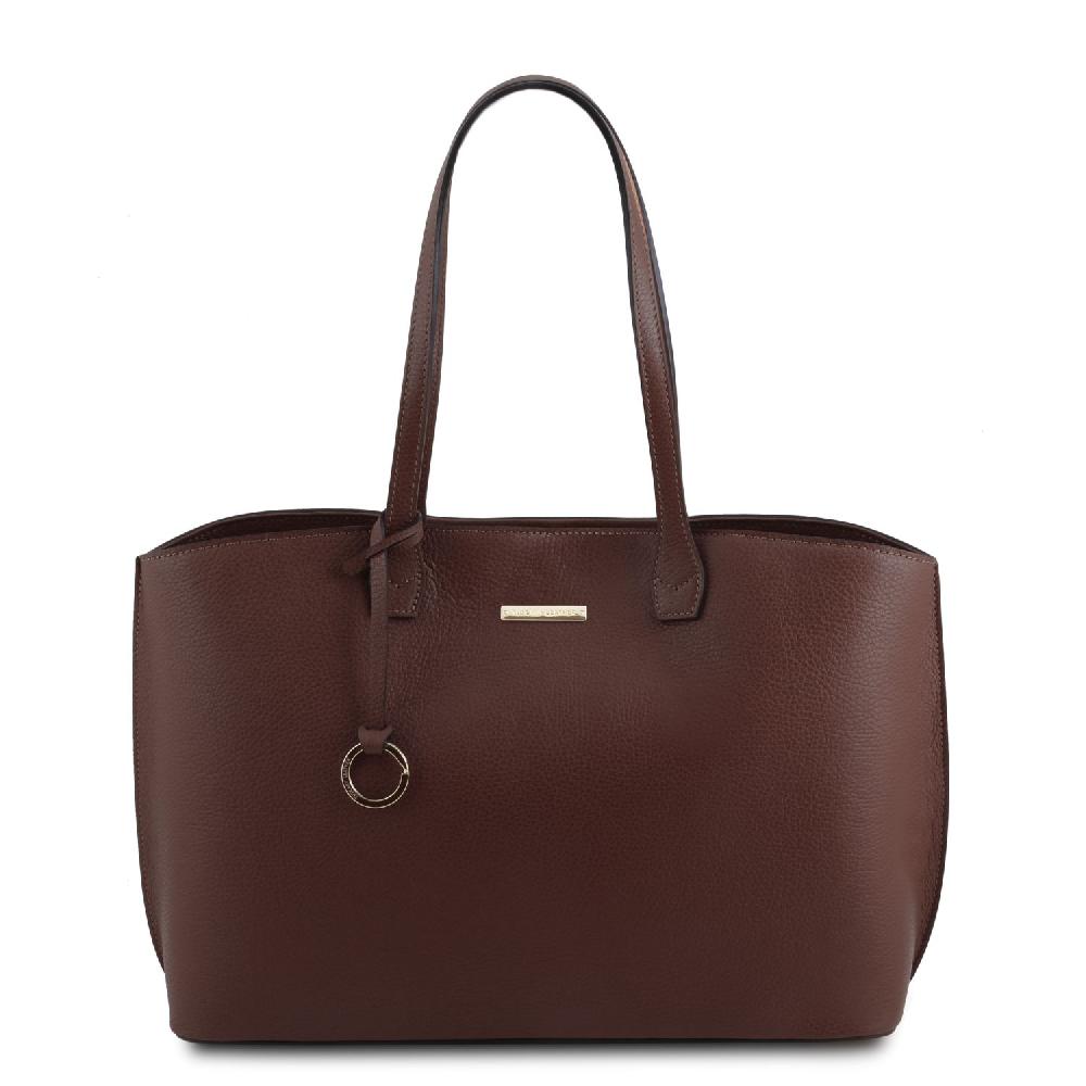 Tuscany Leather Borsa Shopping in Pelle Sconto