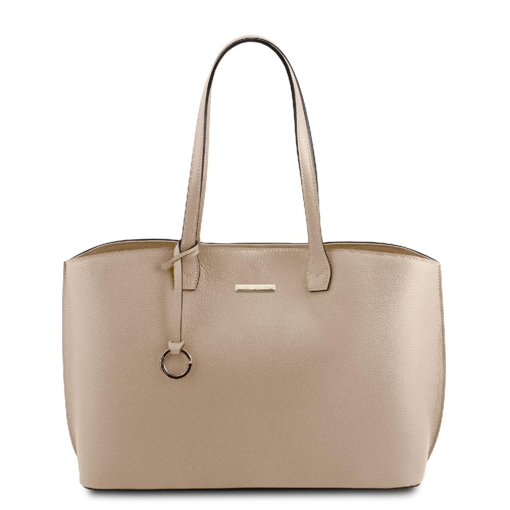 Tuscany Leather Borsa Shopping in Pelle Economico