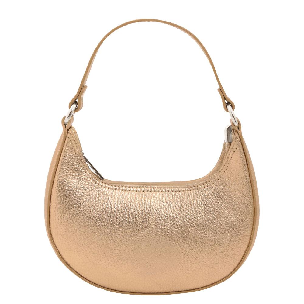 Tuscany Leather Borsa a Mano in Pelle Metallic con Tracolla a Catena Offerte esclusive