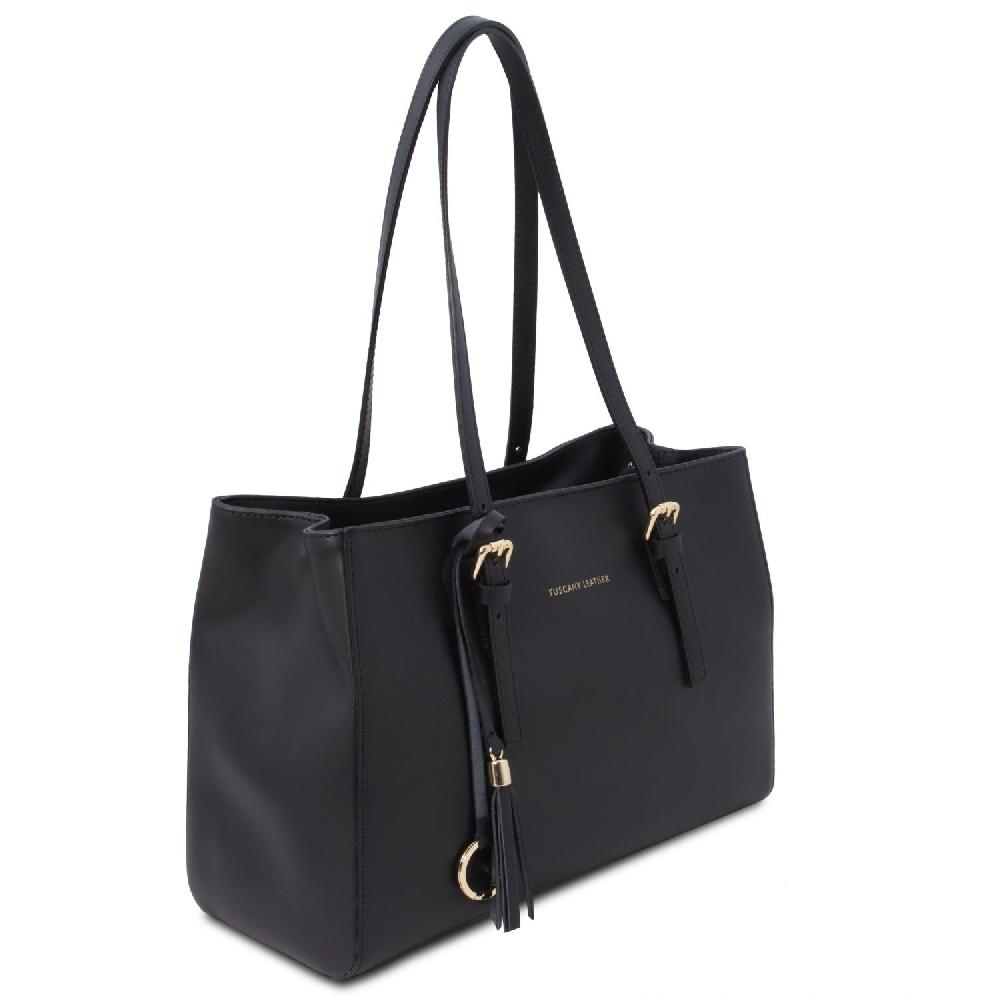 Tuscany Leather Borsa a Spalla in Pelle Novità