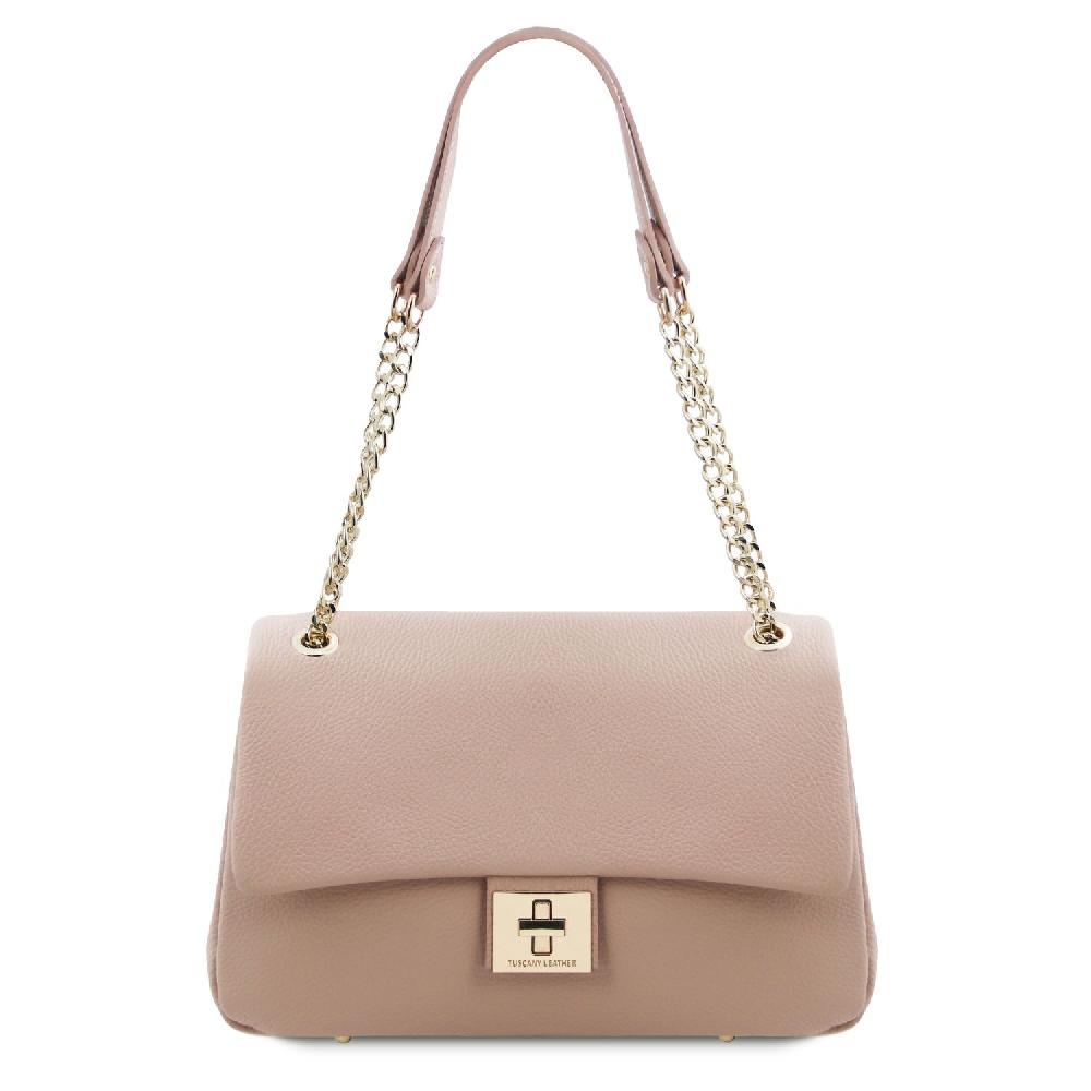 Tuscany Leather Borsa a Spalla in Pelle Morbida Saldi