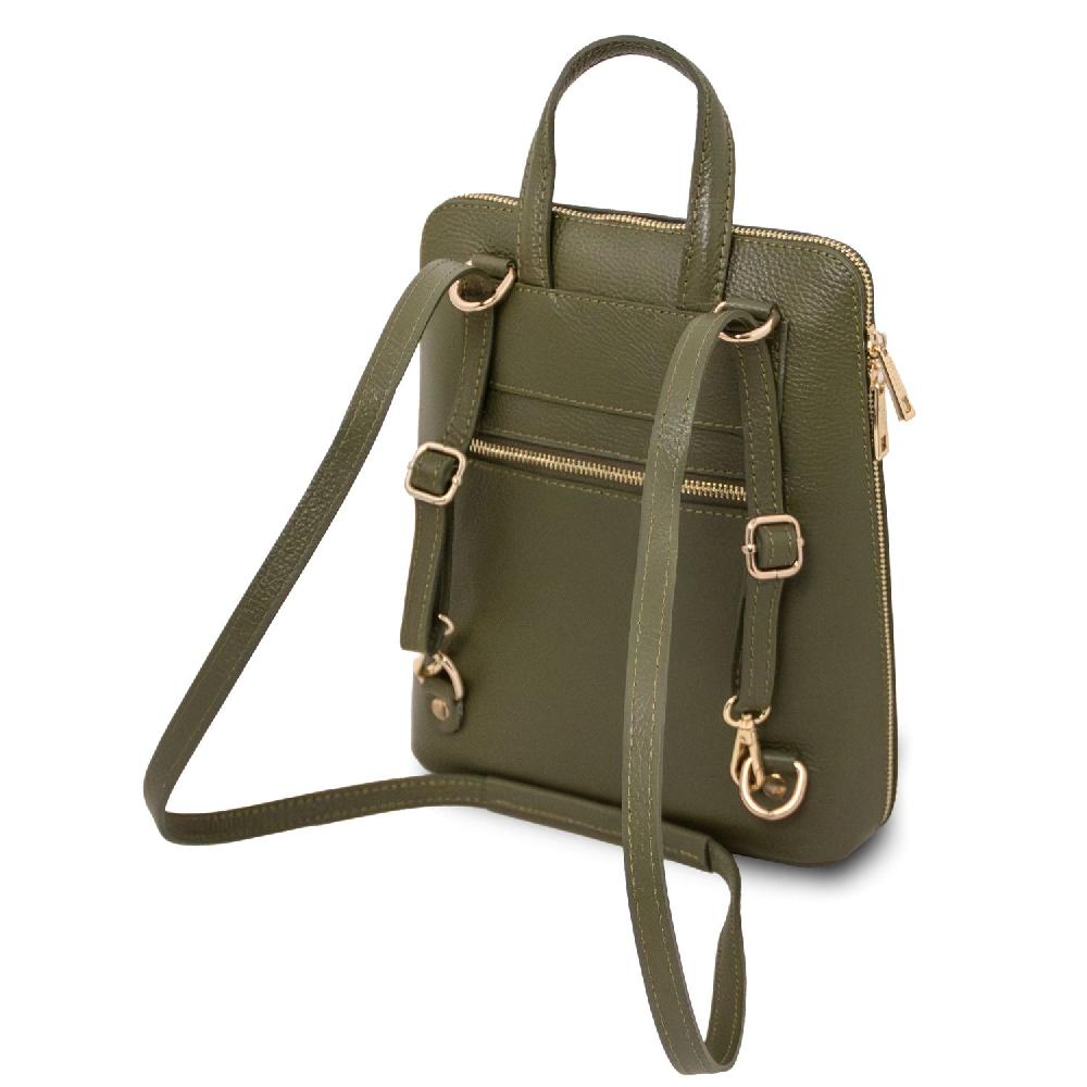 Tuscany Leather Zaino Piccolo da Donna in Pelle Convenienza