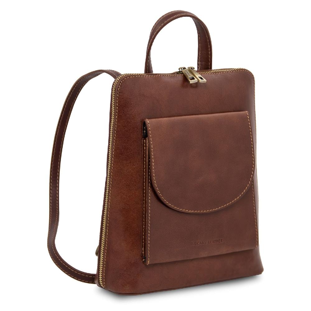 Tuscany Leather Zaino Piccolo da Donna in Pelle Online