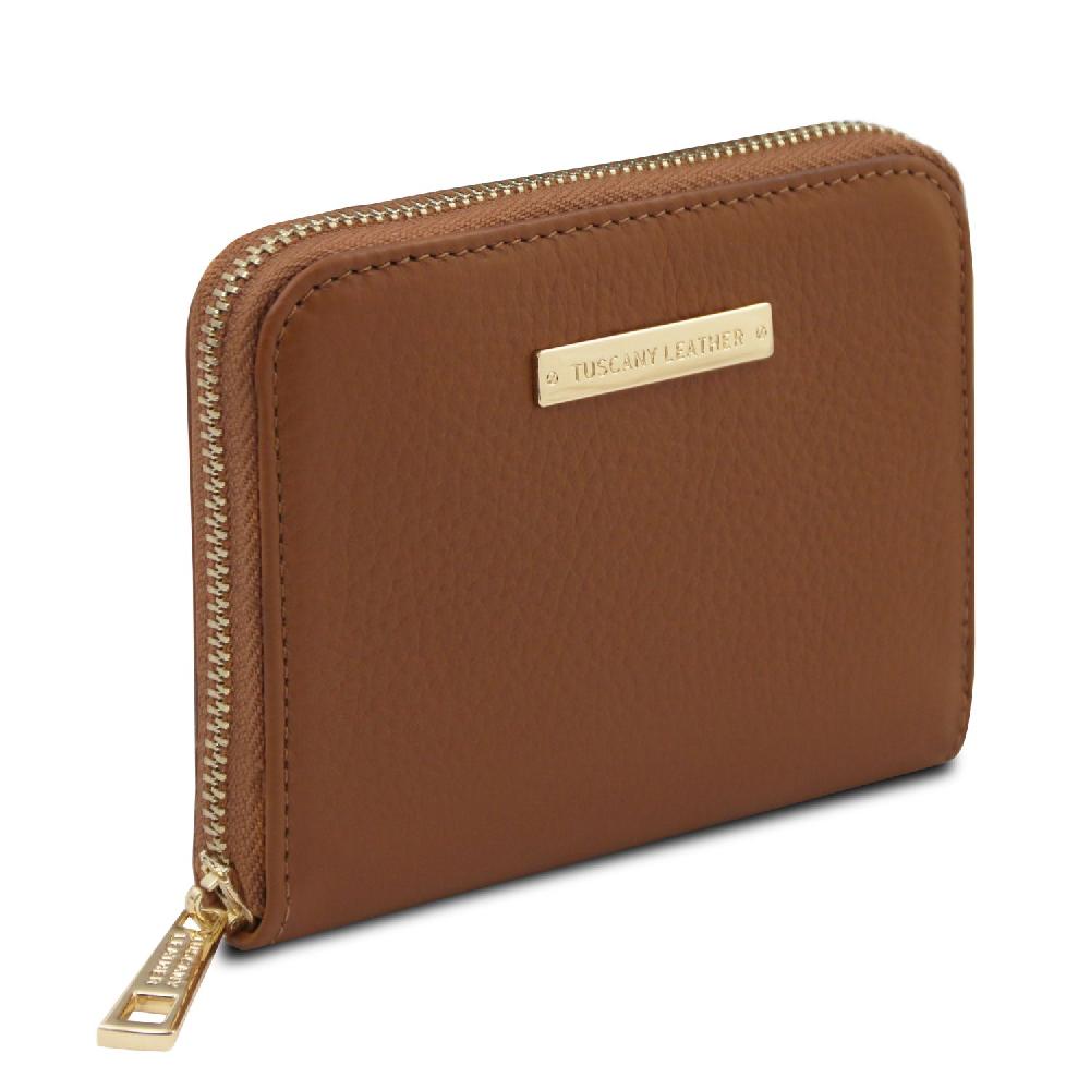 Tuscany Leather Esclusivo Portafogli in Pelle zip Around Hotsell