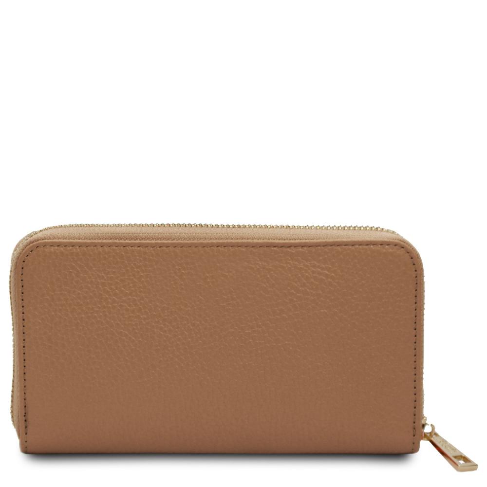 Tuscany Leather Esclusivo Portafogli in Pelle zip Around Liquidazione