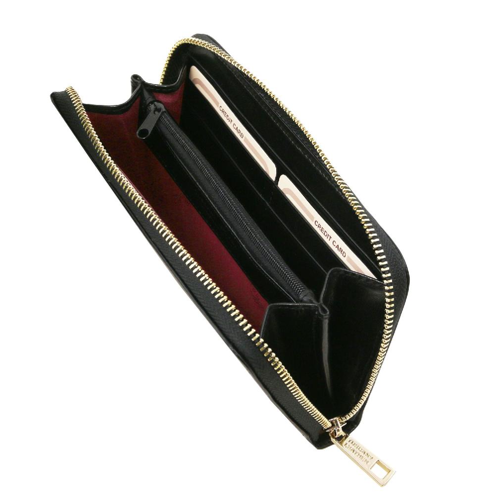 Tuscany Leather Esclusivo Portafogli in Pelle zip Around Fino Al -60%