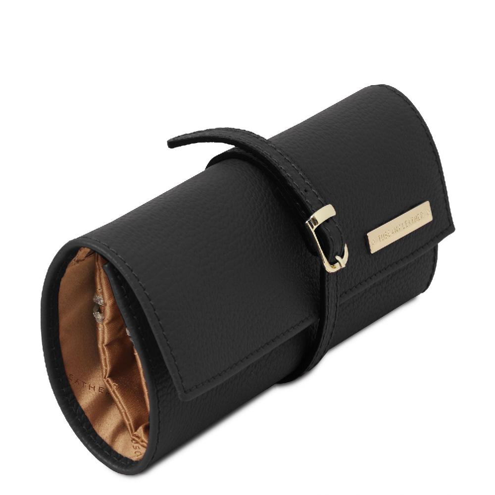 Tuscany Leather Portagioie in Pelle Morbida Vendita Calda