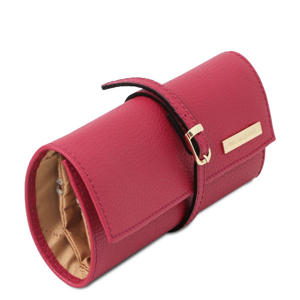 Tuscany Leather Portagioie in Pelle Morbida In Saldo