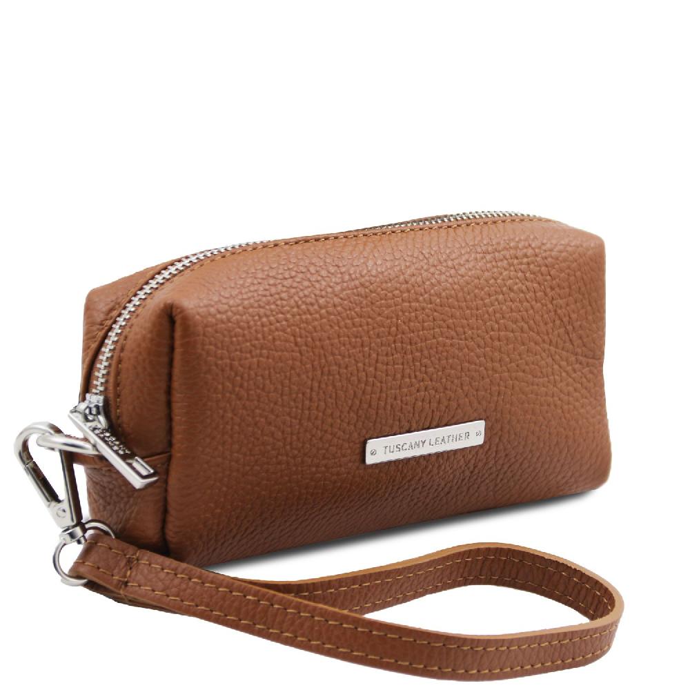 Tuscany Leather Trousse in Pelle Morbida Italy