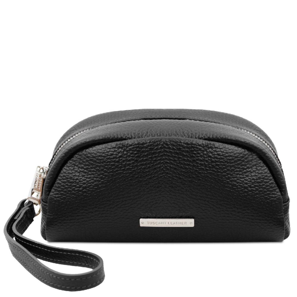Tuscany Leather Trousse in Pelle Morbida Vendita Calda