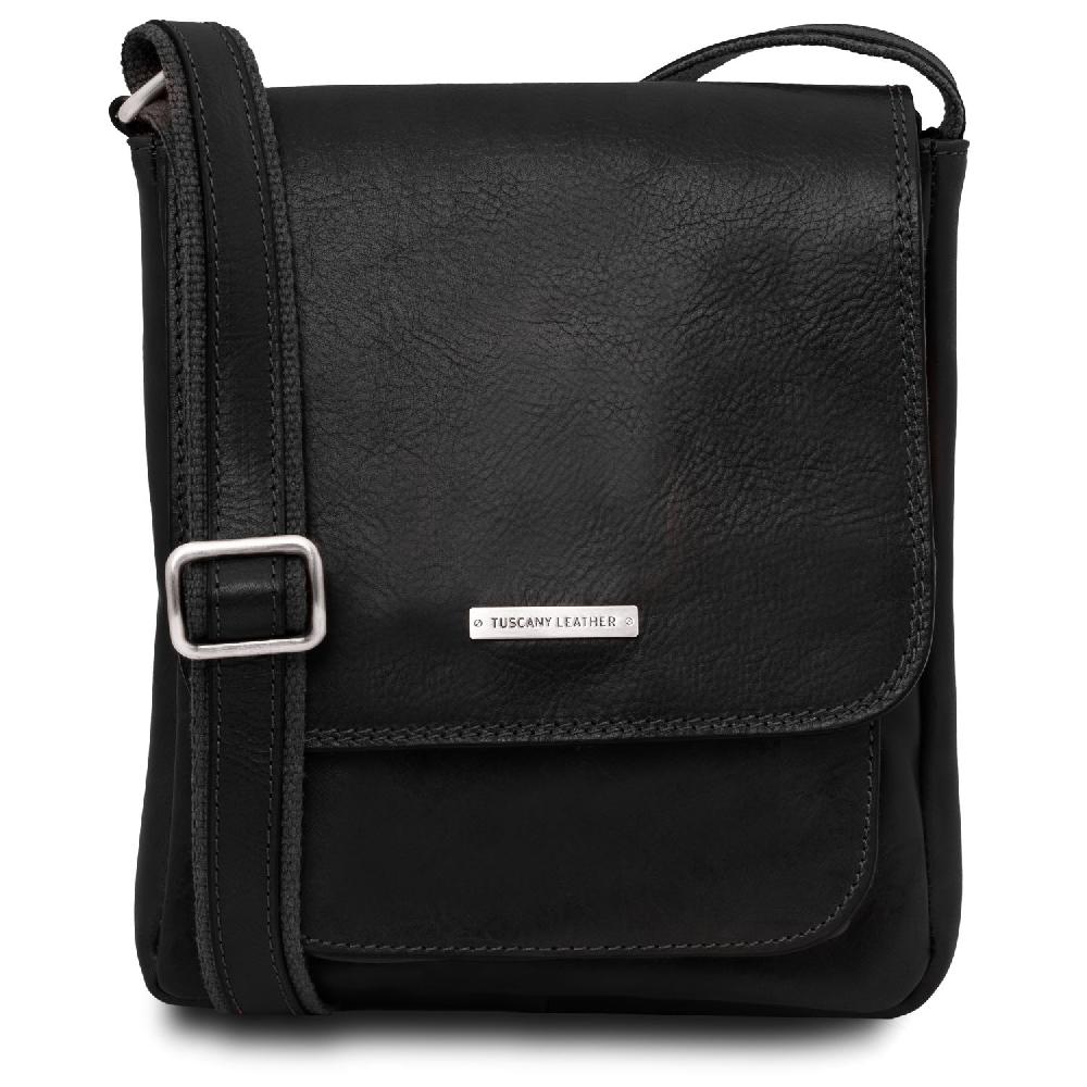 Tuscany Leather Borsello da Uomo in Pelle con Tasca Frontale Vendite stagionali