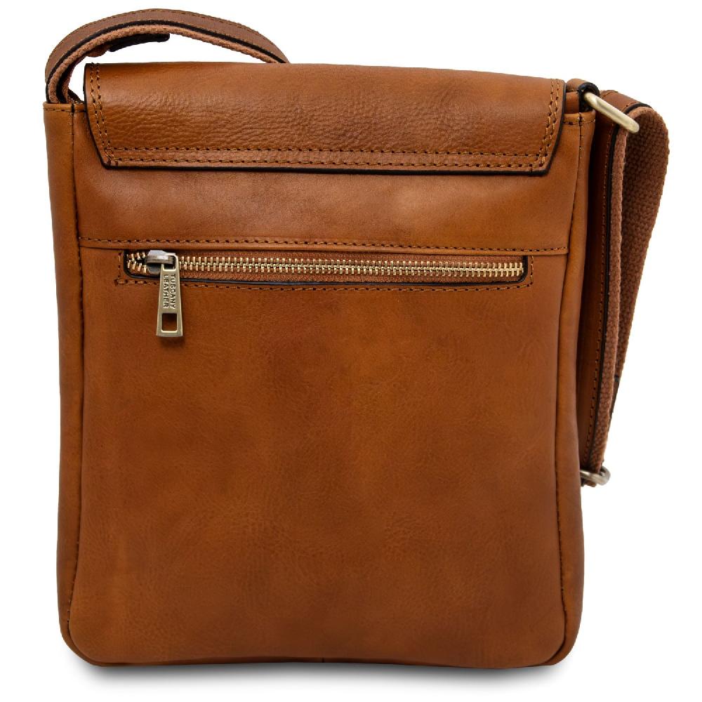 Tuscany Leather Borsello da Uomo in Pelle con Tasca Frontale Offerta natalizia