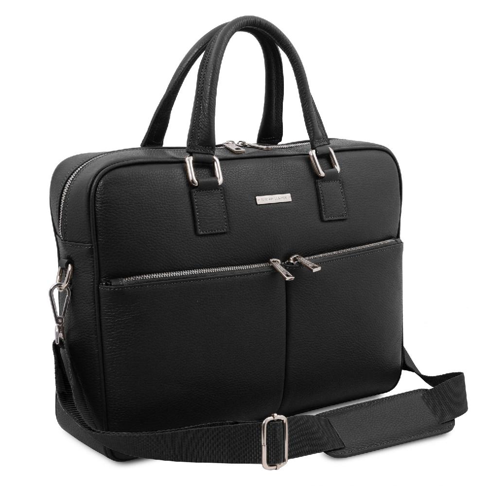 Tuscany Leather Borsa Porta Computer in Pelle Offerta San Valentino