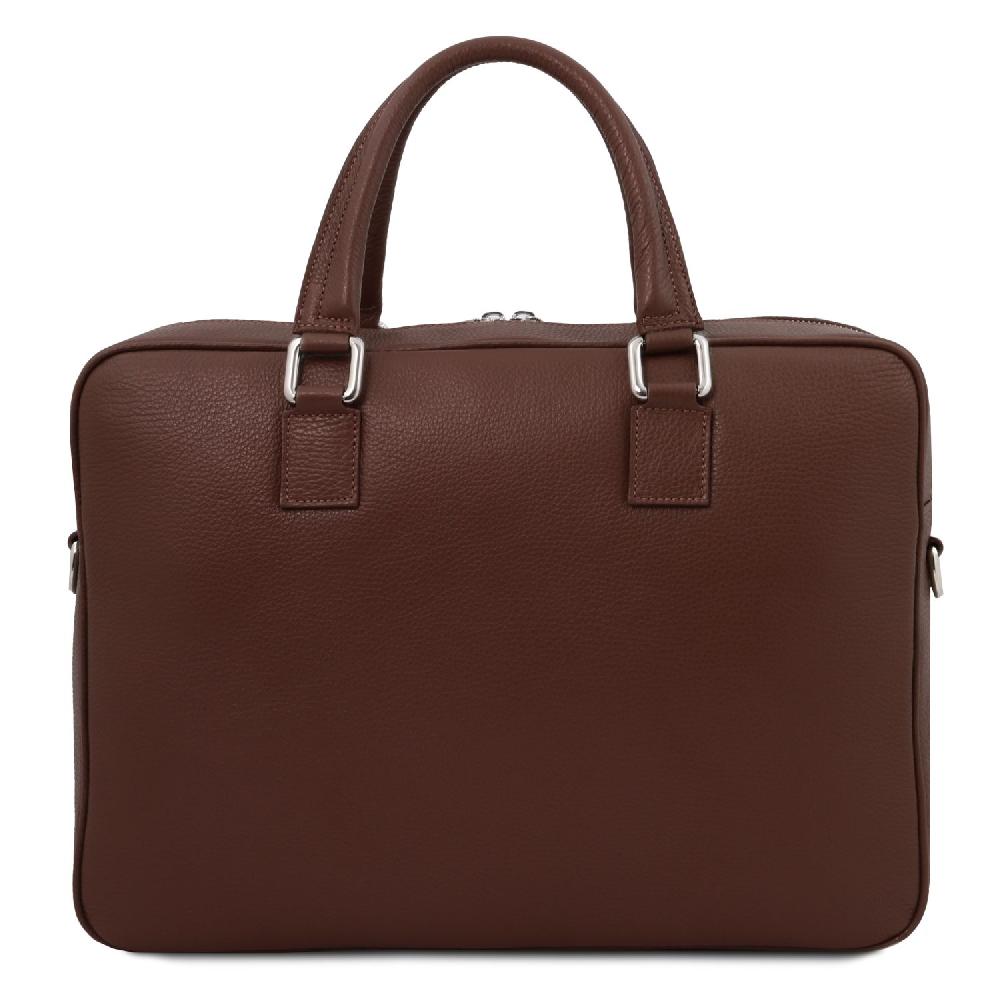Tuscany Leather Borsa Porta Computer in Pelle Offerta Anniversario