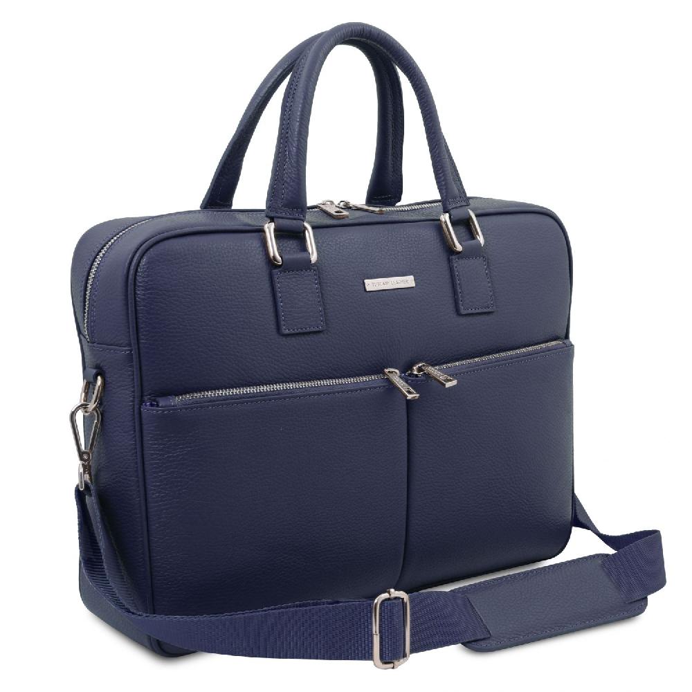 Tuscany Leather Borsa Porta Computer in Pelle Vendita calda