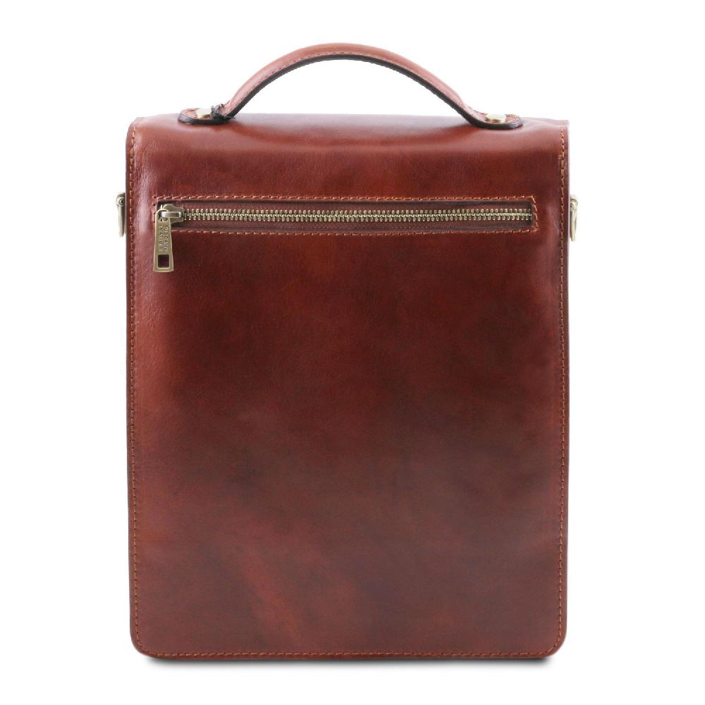 Tuscany Leather Borsello in Pelle a Tracolla - Misura Grande Latest fashion