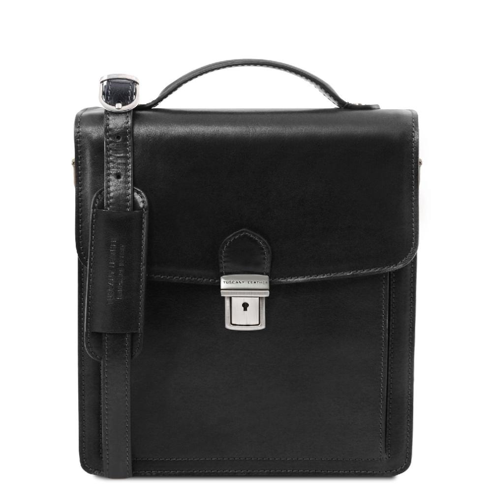 Tuscany Leather Borsello in Pelle a Tracolla - Misura Piccola Offerta temporanea