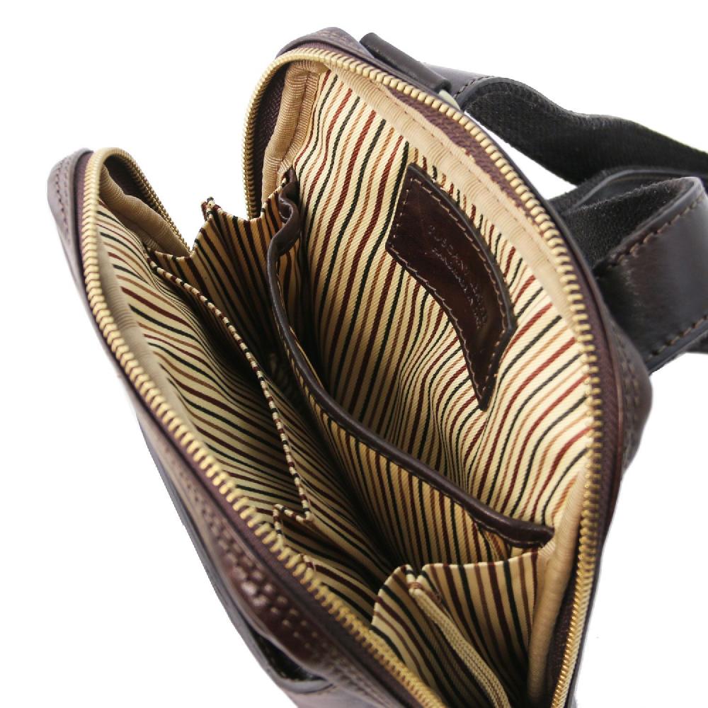 Tuscany Leather Borsello da Uomo in Pelle Comprane uno, ottenene uno gratis