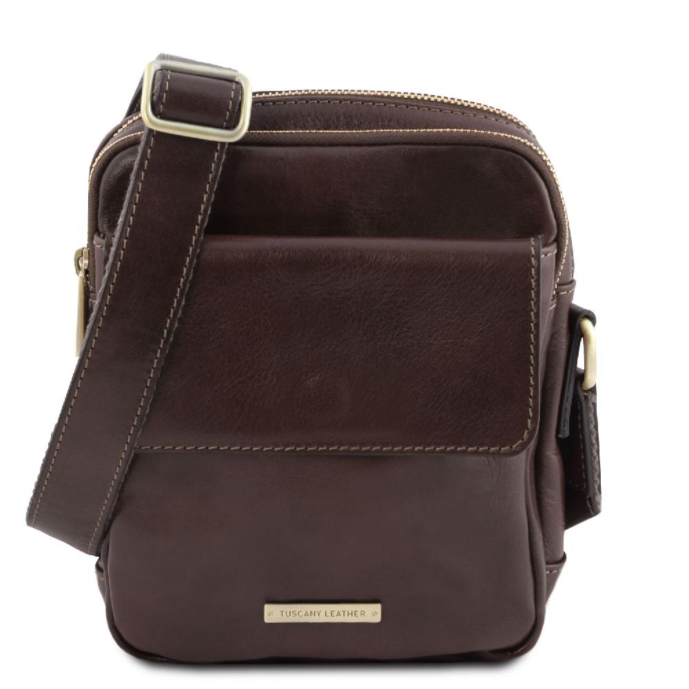 Tuscany Leather Borsello da Uomo in Pelle Sconti VIP