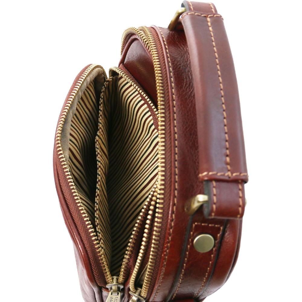 Tuscany Leather Borsello da Uomo in Pelle Rilascio limitato