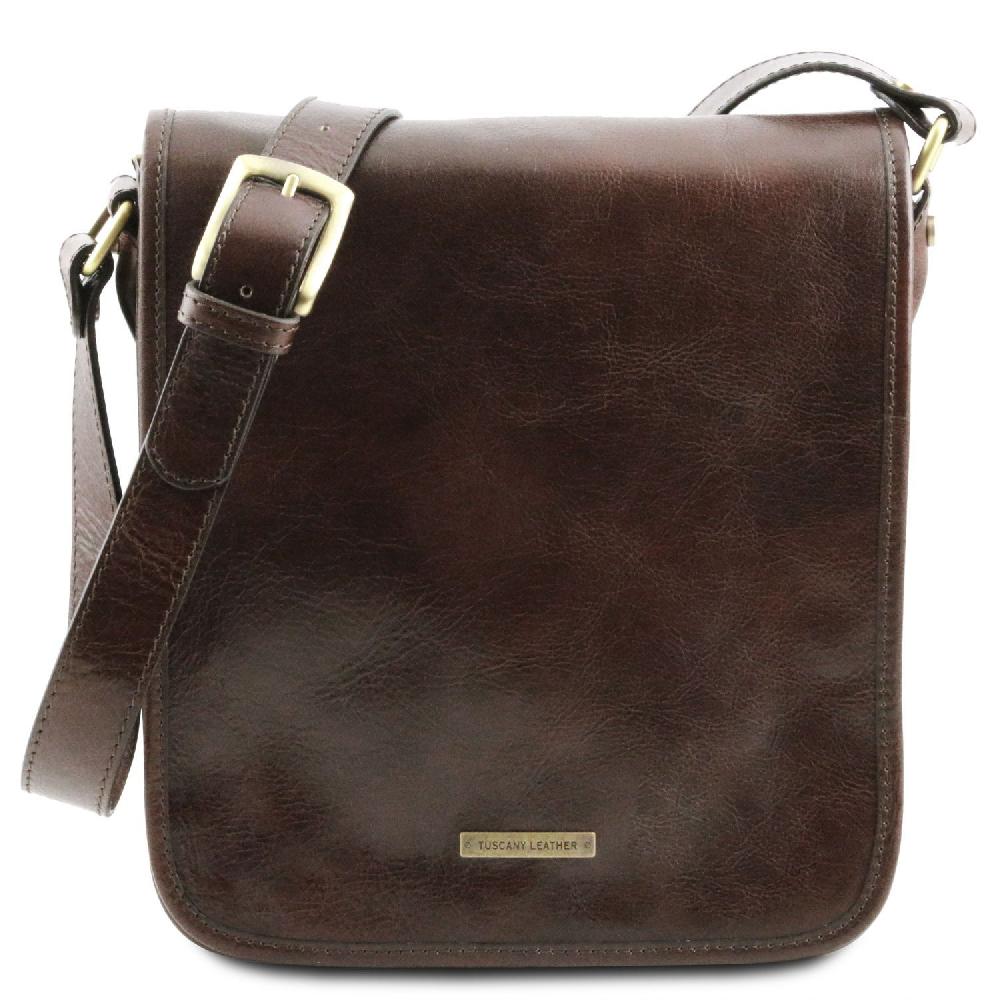 Tuscany Leather Borsa a Tracolla 2 Scomparti Latest stili