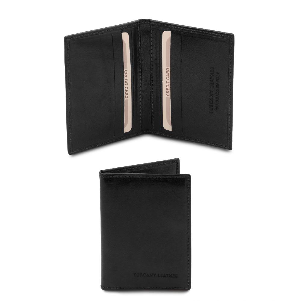 Tuscany Leather Esclusivo Portacarte in Pelle Fino al 65% di sconto