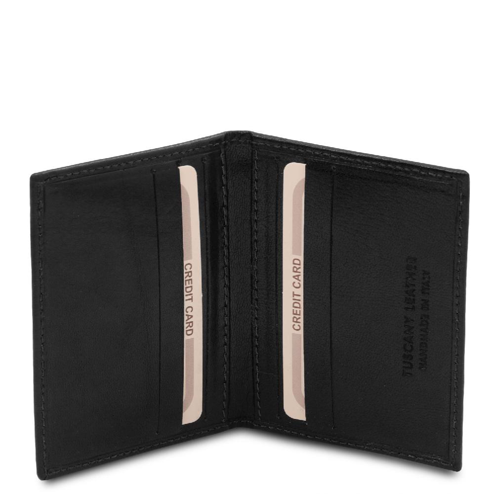 Tuscany Leather Esclusivo Portacarte in Pelle Fino al 65% di sconto