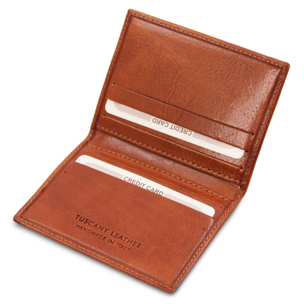 Tuscany Leather Esclusivo Portacarte in Pelle Offerta speciale della fabbrica