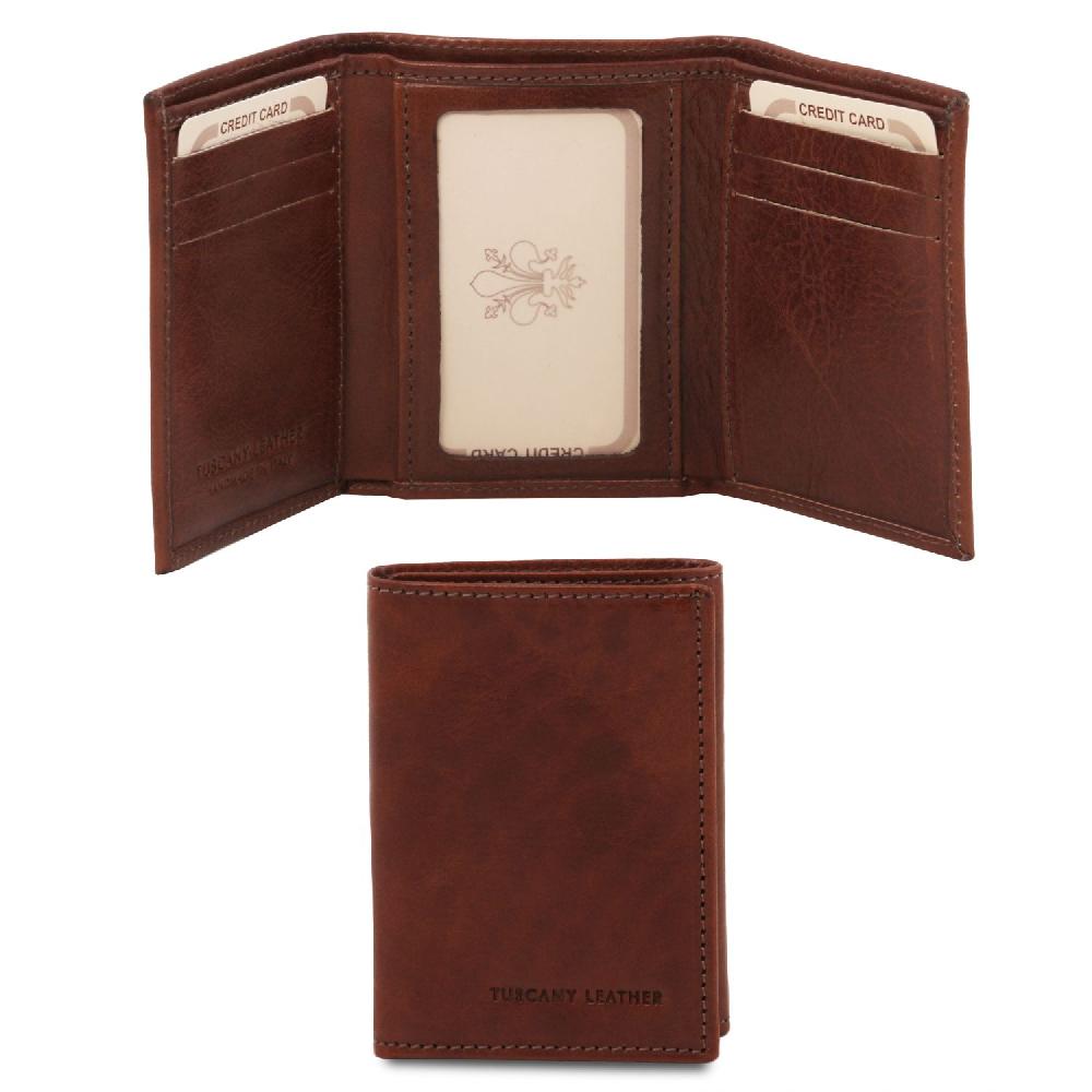 Tuscany Leather Esclusivo Portafoglio in Pelle Esporta salva