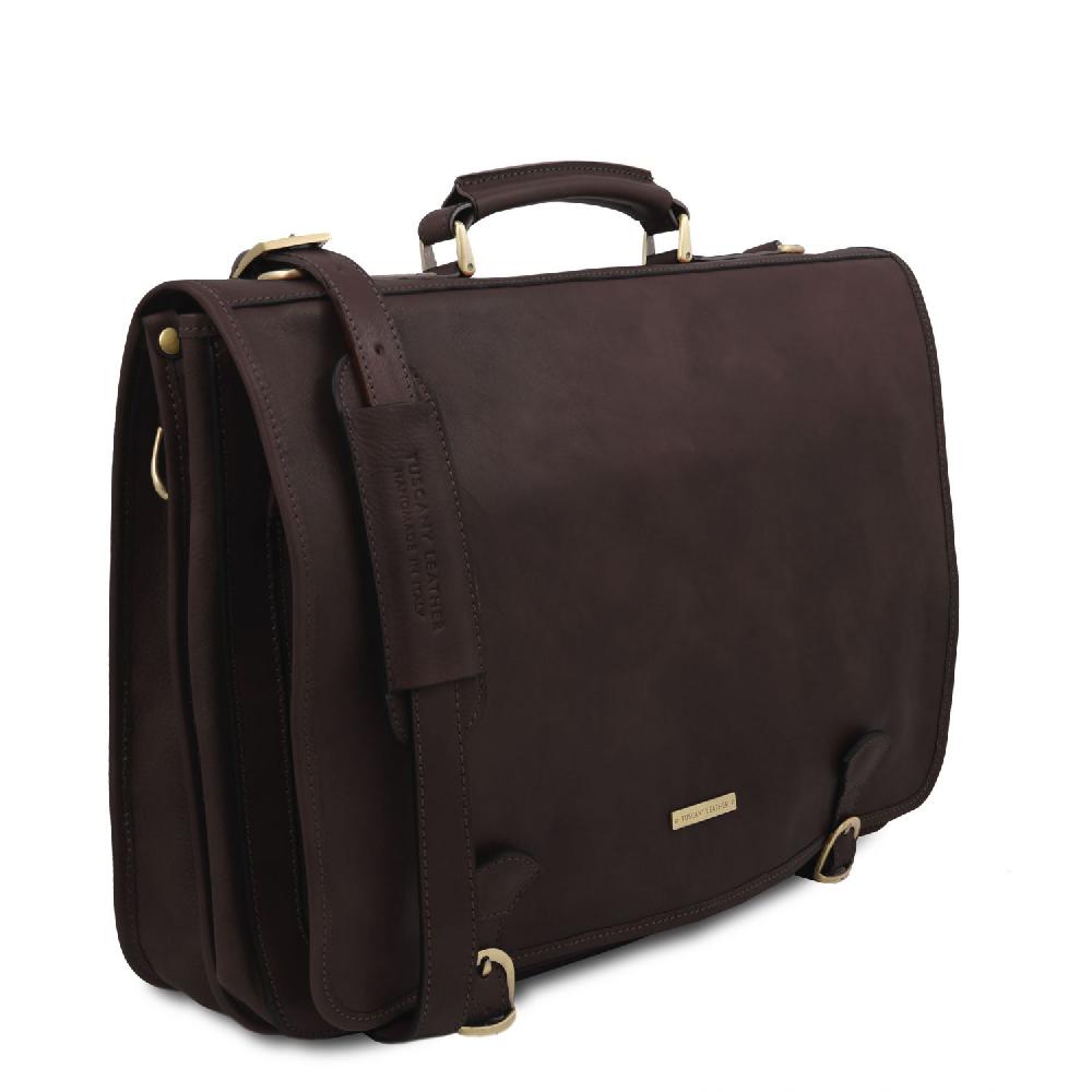 Tuscany Leather Borsa da Lavoro in Pelle Prezzo Ridotto