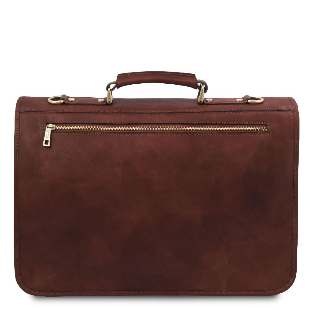 Tuscany Leather Borsa da Lavoro in Pelle Sottocosto