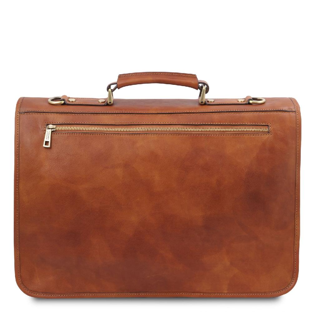 Tuscany Leather Borsa da Lavoro in Pelle Convenienza