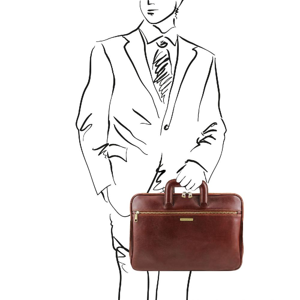 Tuscany Leather Cartella Portadocumenti in Pelle Sconto